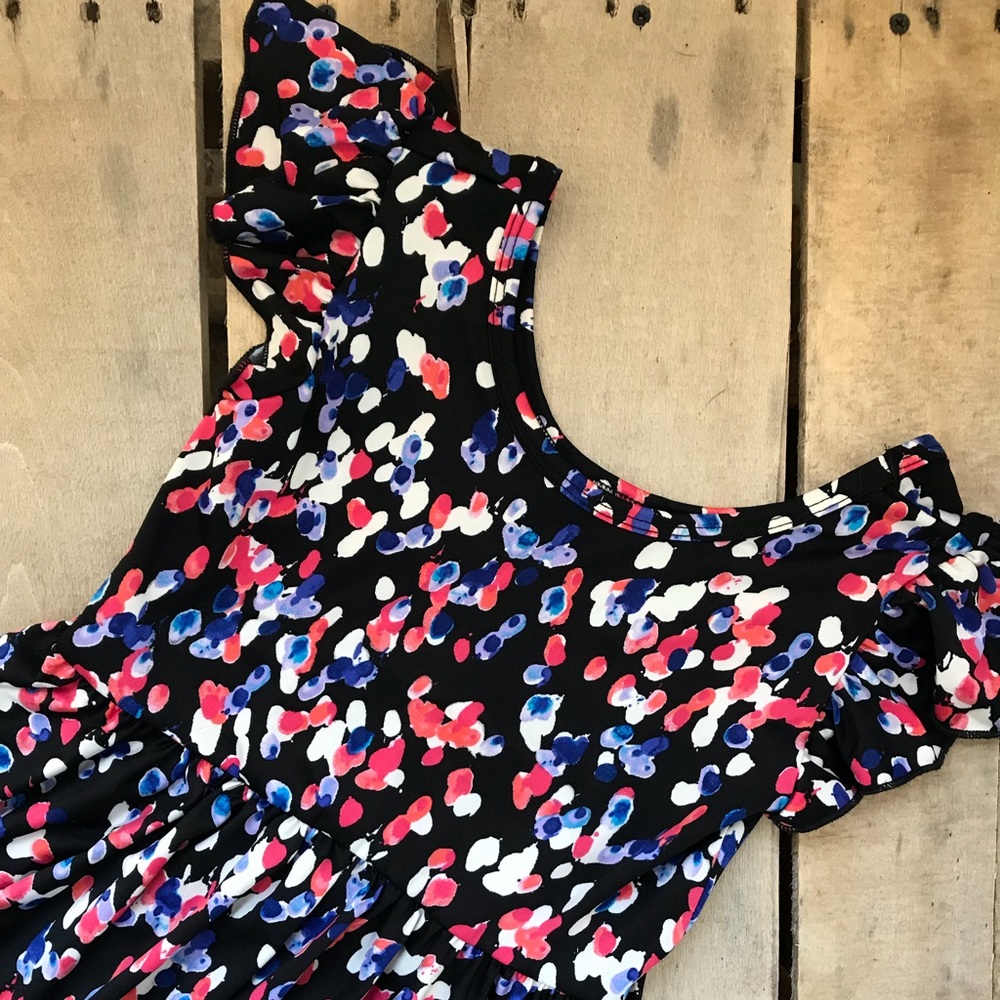 Dot dot smile flower dress